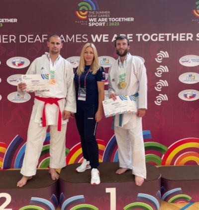 Калужане завоевали медали на Летних играх сурдлимпийцев