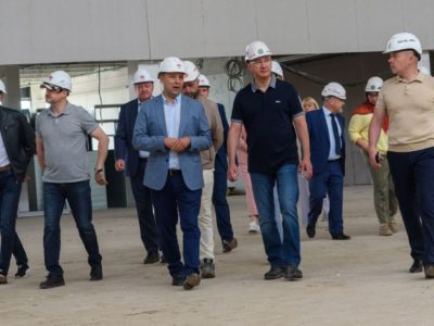 Владислав Шапша посетил строительную площадку реализации федерального проекта «Профессионалитет»