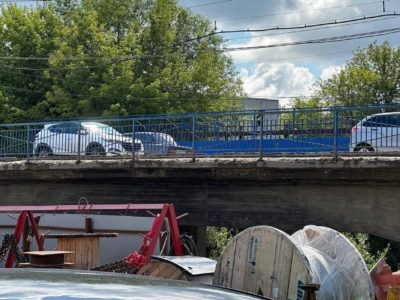 Светлана Яшина об изменениях дорожного движения в связи с реконструкцией Синих мостов