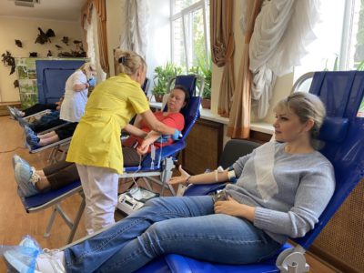 В «День донора» в Калуге сдали 41 литр крови