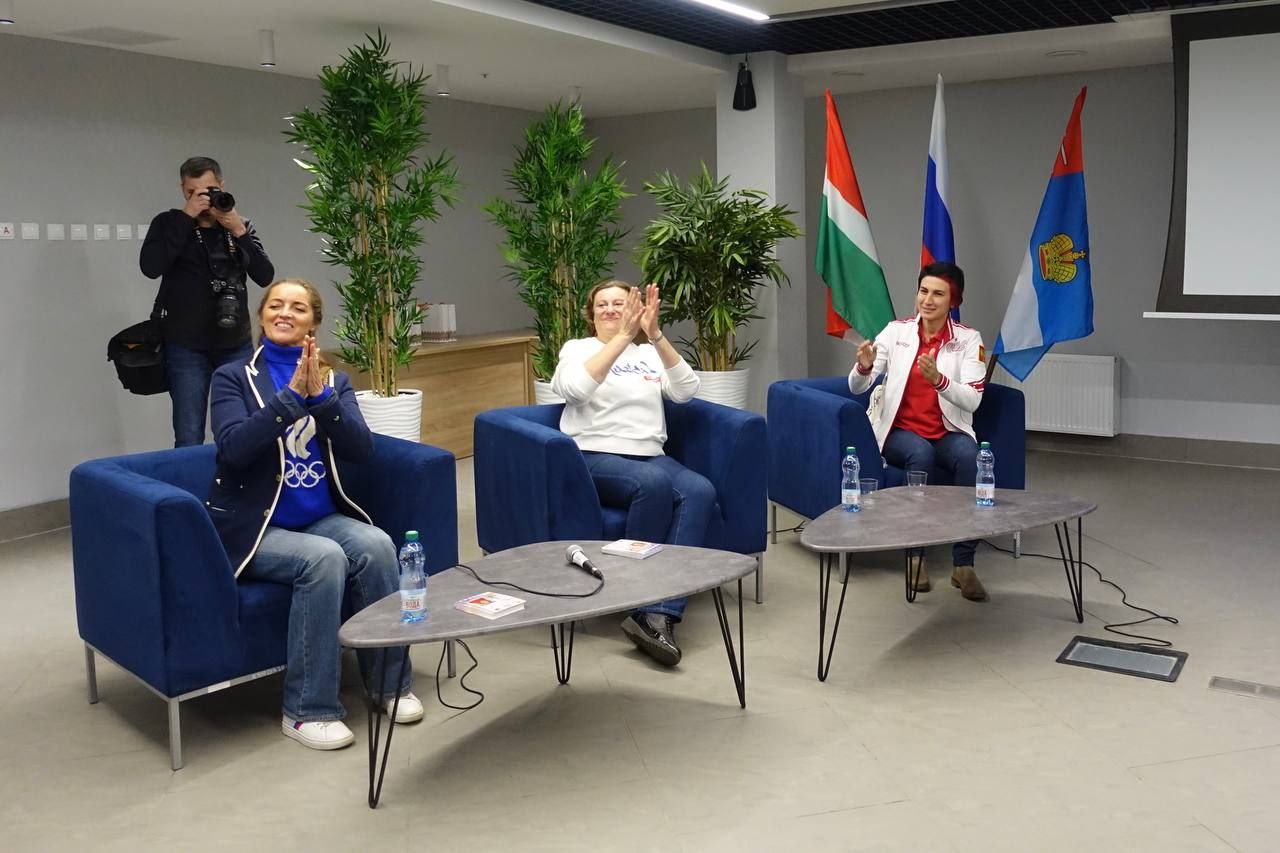 Калугу посетили чемпионки Олимпийских игр