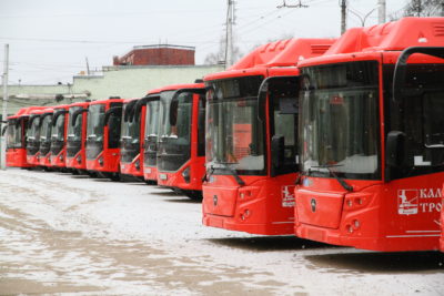 1 февраля новые автобусы выйдут еще на три калужских маршрута