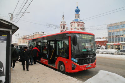 Непогода ограничила движение на М3  и увеличила интервалы на автобусных маршрутах в Калуге