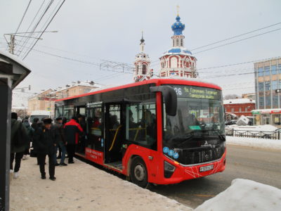 Интервалы на трех автобусных маршрутах Калуги уменьшатся  с 1 марта