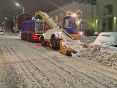 Снег вывезут с восьми улиц Калуги
