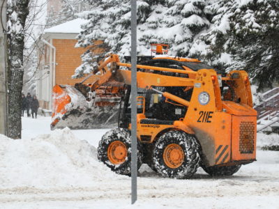 За сутки с улиц Калуги вывезено 3,6 тысячи кубометров снега