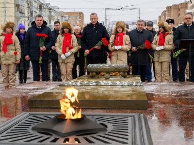 В Калуге почтили память освободителей города    