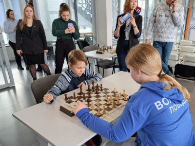 В Калуге открыли шахматный клуб Сергея Карякина