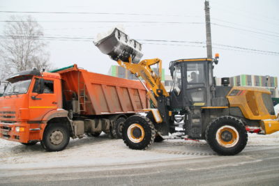 Снег с улиц Калуги предложили отправить в снегоплавильни