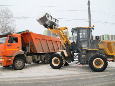 Снег с улиц Калуги предложили отправить в снегоплавильни