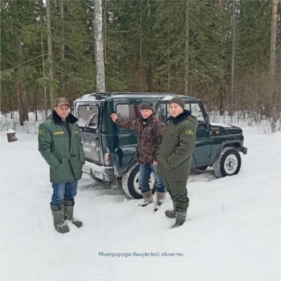 Калужские добровольцы помогают патрулировать леса