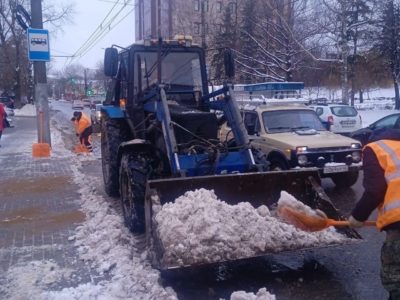 С улиц Калуги вывезено 3,5 тысячи кубометров снега
