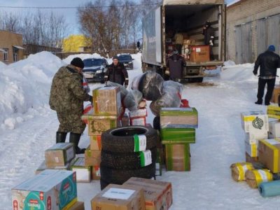 Помощь жителям и фронту от калужан