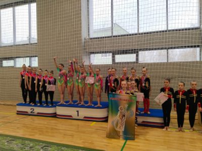 Калужские спортсменки заняли первое и второе места по эстетической гимнастике