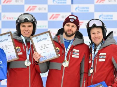 Калужский горнолыжник занял третье место на чемпионате России
