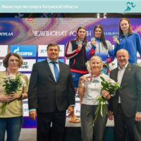 Спортсменки из Калужской области заняли первое и второе места по плаванию
