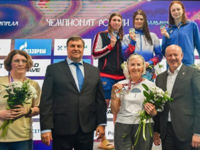 Спортсменки из Калужской области заняли первое и второе места по плаванию