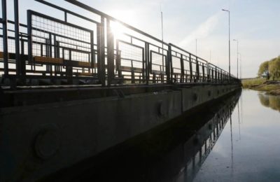 Монтаж понтонного моста на Оке начнется в понедельник