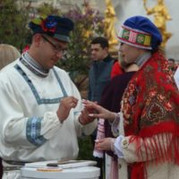 Калужская пара поженилась на Всероссийском свадебном фестивале
