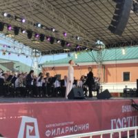 В Калуге состоялся хоровой концерт в Гостиных рядах