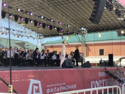 В Калуге состоялся хоровой концерт в Гостиных рядах