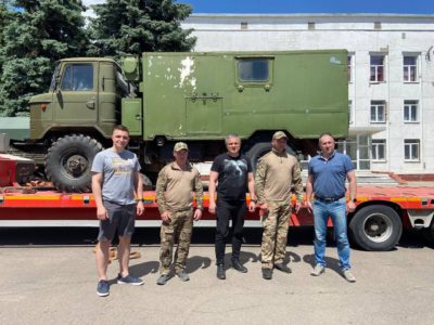 Дмитрий Денисов побывал в ЛНР с гуманитарной миссией