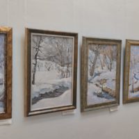 В Калуге начала работу выставка, посвященная 50-летию творческой деятельности Владимира Арепьева