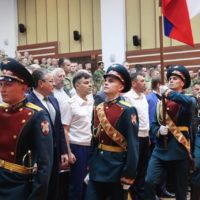 Калужская воинская часть 6681 войск Росгвардии отметила 55-летие