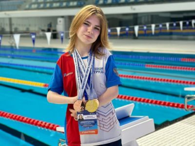 Калужская спортсменка установила рекорд России по плаванию