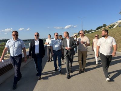 Дальнейшее развитие набережной Яченского водохранилища обсудили в Калуге