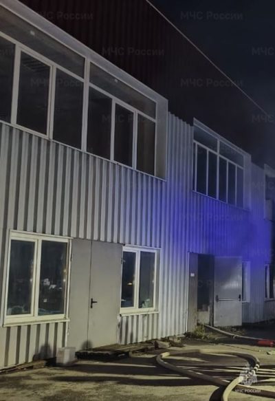 На заводе автокомпонентов в Калуге произошло возгорание
