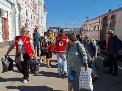 В Калугу прибыло более 200 беженцев из Курской области