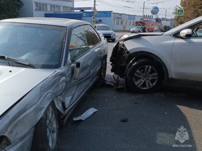 Один человек пострадал в ДТП на Московской улице