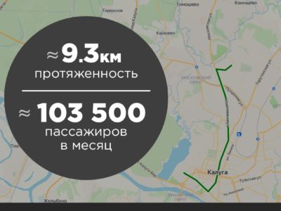 Маршрут № 2 перевозит ежемесячно более 100 тысяч пассажиров