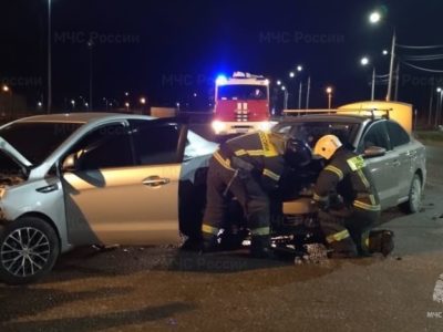 На Тульском шоссе в ДТП пострадал человек