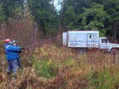 Непогода нарушила электроснабжение в нескольких районах Калужской области