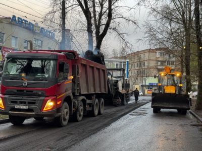 Улицу Чижевского начали фрезеровать