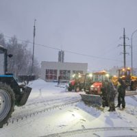 Городское хозяйство усилило уборку снега в Кошелеве