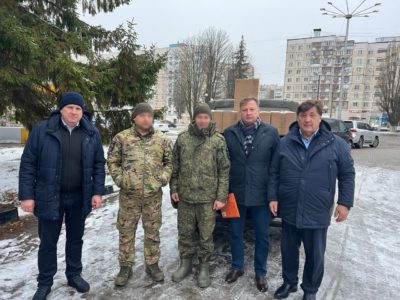 Калужские депутаты передали бойцам СВО средства радиоэлектронной борьбы