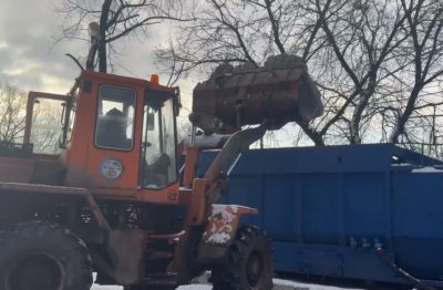 В Калуге заработала снегоплавильня