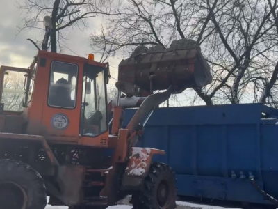 В Калуге заработала снегоплавильня