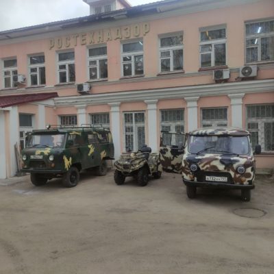 Волонтеры отправили на фронт два УАЗика и квадроцикл
