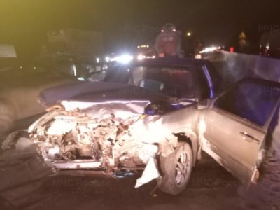 Три человека получили травмы в тройном ДТП на трассе М3 «Украина»