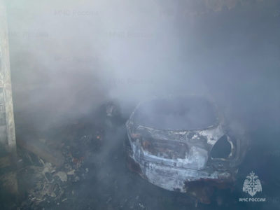 В Калужской области за день сгорели две машины