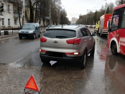 На Телевизионной в ДТП пострадали несколько человек