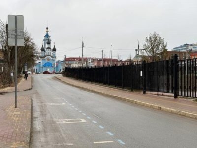 Улица Достоевского начала превращаться в двустороннюю