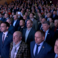 Отчет Владислав Шапши начался с минуты молчания в память о погибших участниках СВО