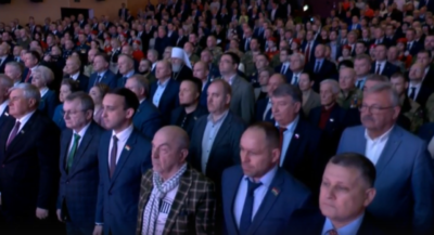 Отчет Владислав Шапши начался с минуты молчания в память о погибших участниках СВО