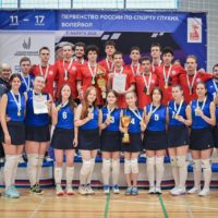 Калужские волейболисты оформили золотой дубль
