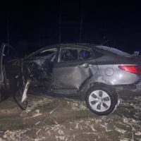 Водитель Hyundai погиб в ночном ДТП